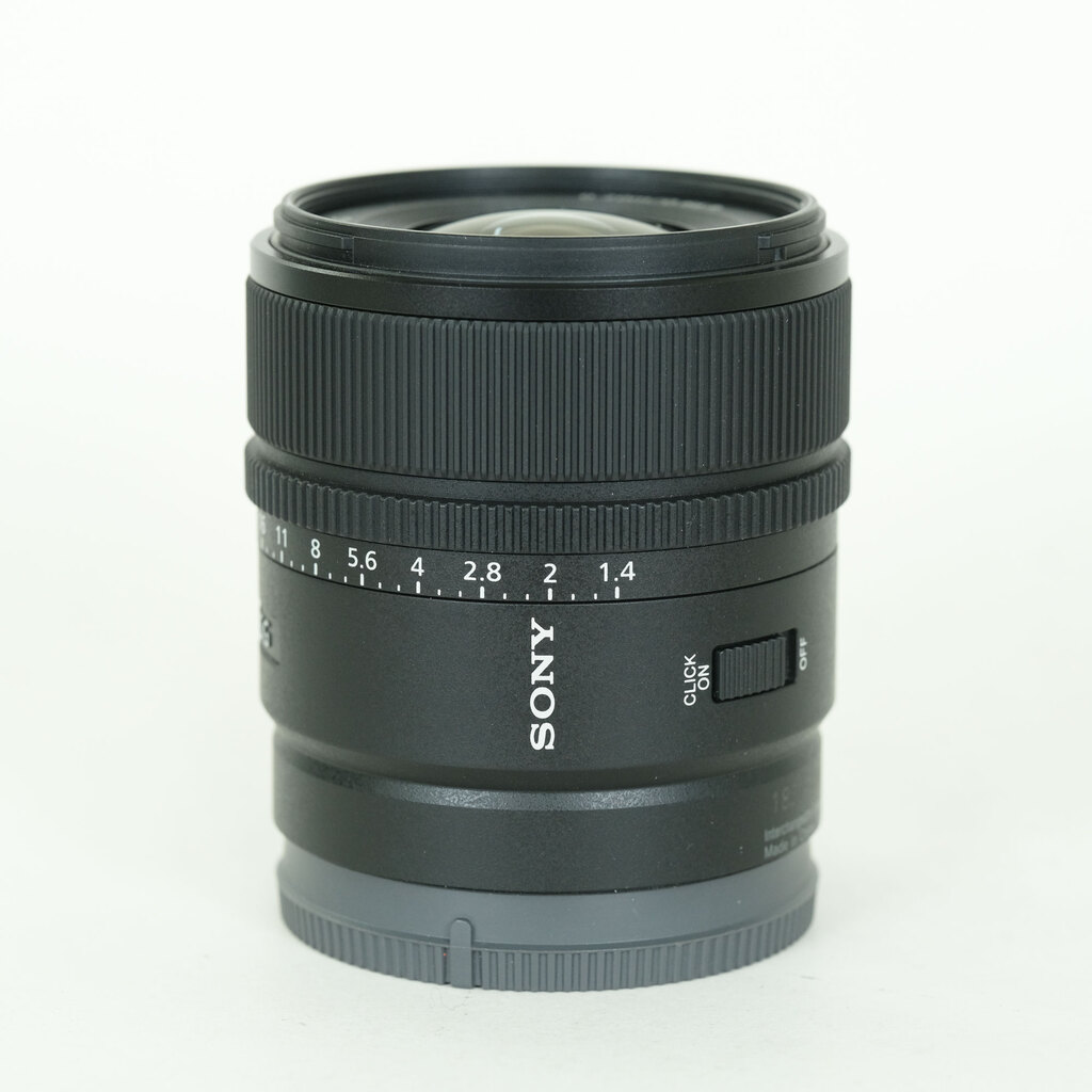 SONY E 15mm F1.4 G SEL15F14G
