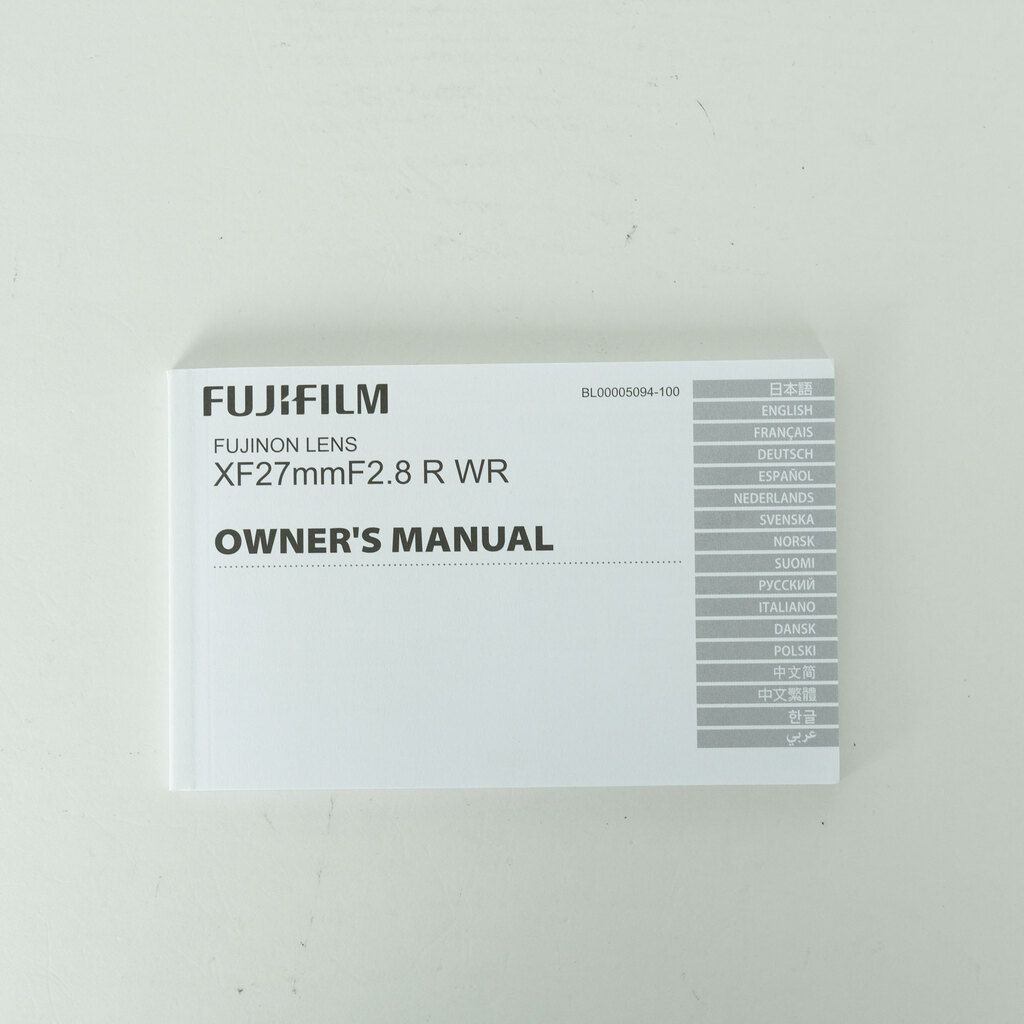 FUJIFILM XF27mmF2.8 R WRの出品 | ONE SCENE（ワンシーン）