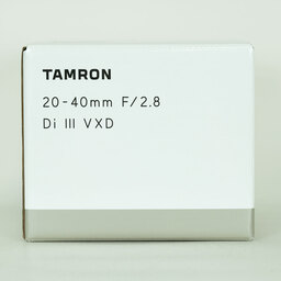 TAMRON 20-40mm F/2.8 Di III VXD(Model A062) [ソニーE用]
