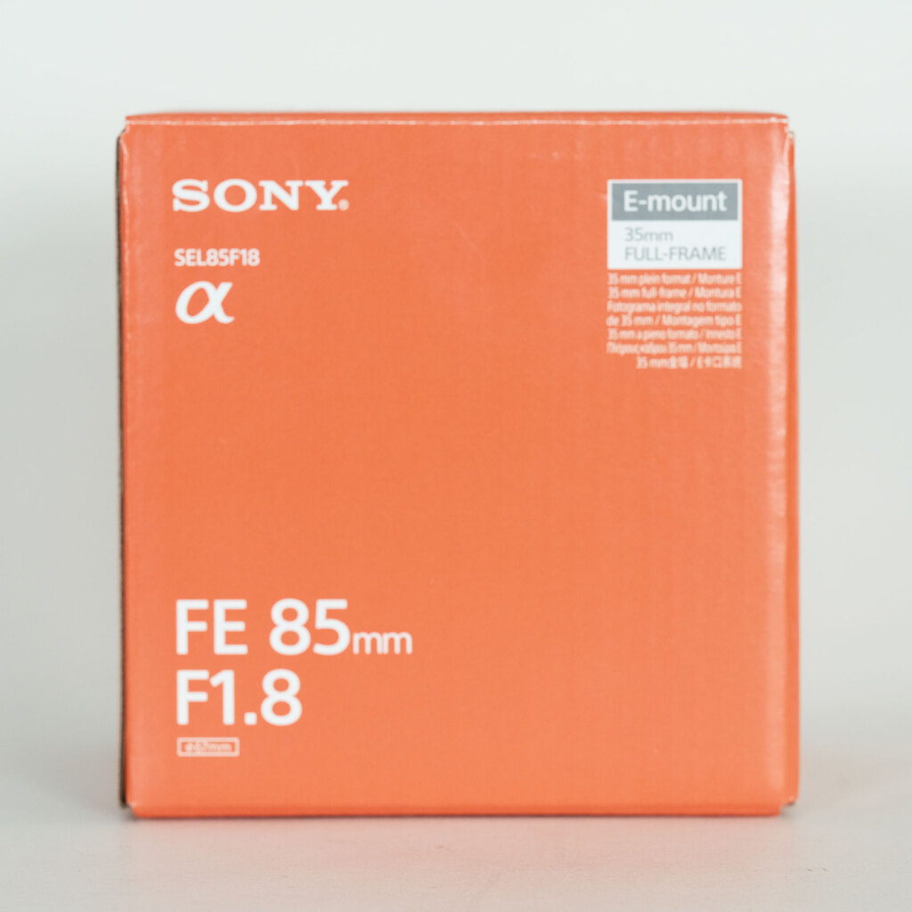 SONY FE 85mm F1.8 SEL85F18