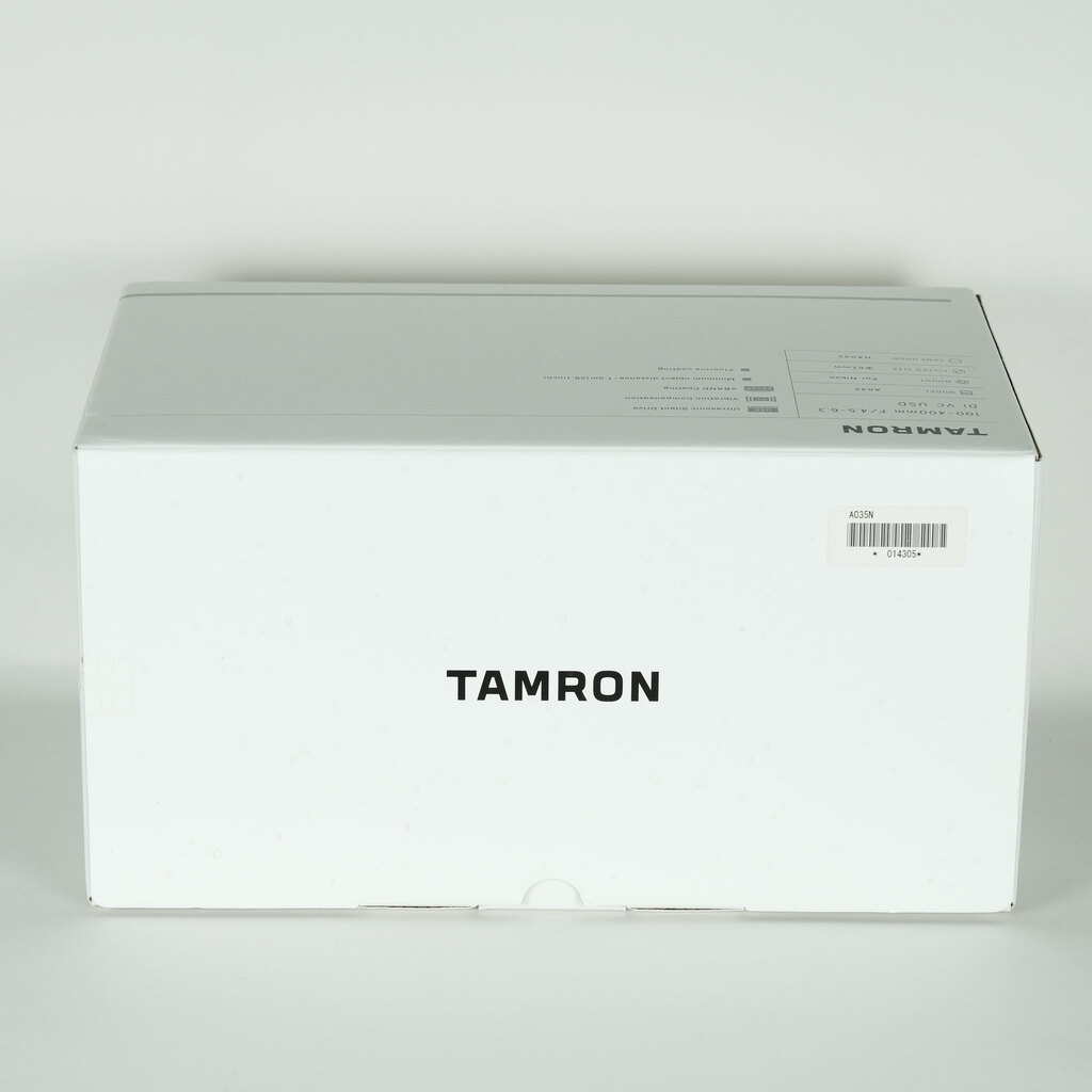 TAMRON 100-400mm F/4.5-6.3 Di VC USD (Model A035) [ニコン用]