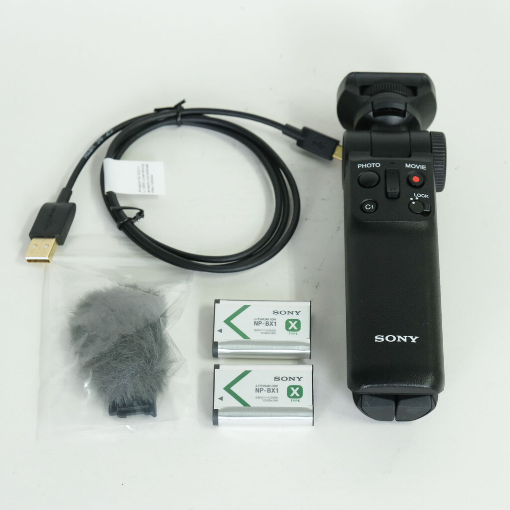 SONY VLOGCAM ZV-1G B シューティンググリップキット ブラック