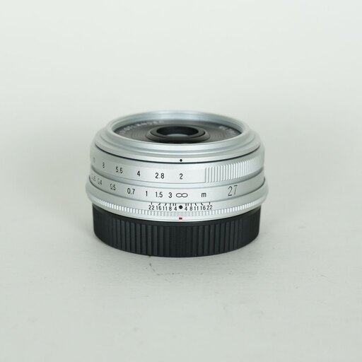 Voigtlander ULTRON 27mm F2 X-mount（フジフイルムX用） シルバー