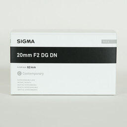 SIGMA 20mm F2 DG DN | Contemporary [ソニーE用]