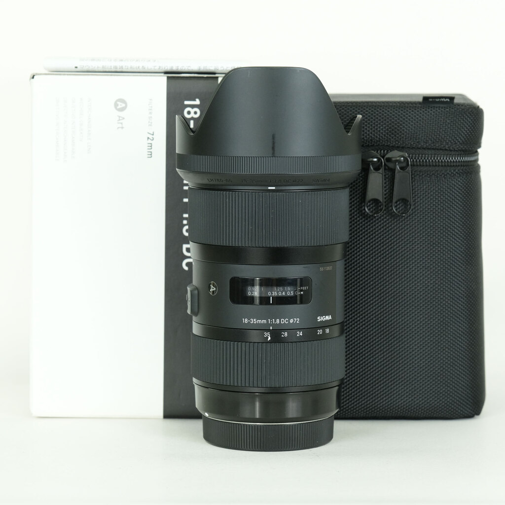 SIGMA 18-35mm F1.8 DC HSM｜Art [キヤノンEF用]