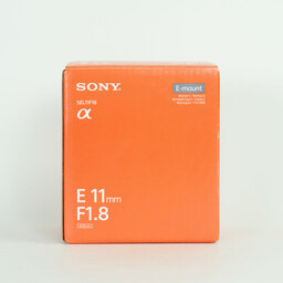 SONY E 11mm F1.8 SEL11F18