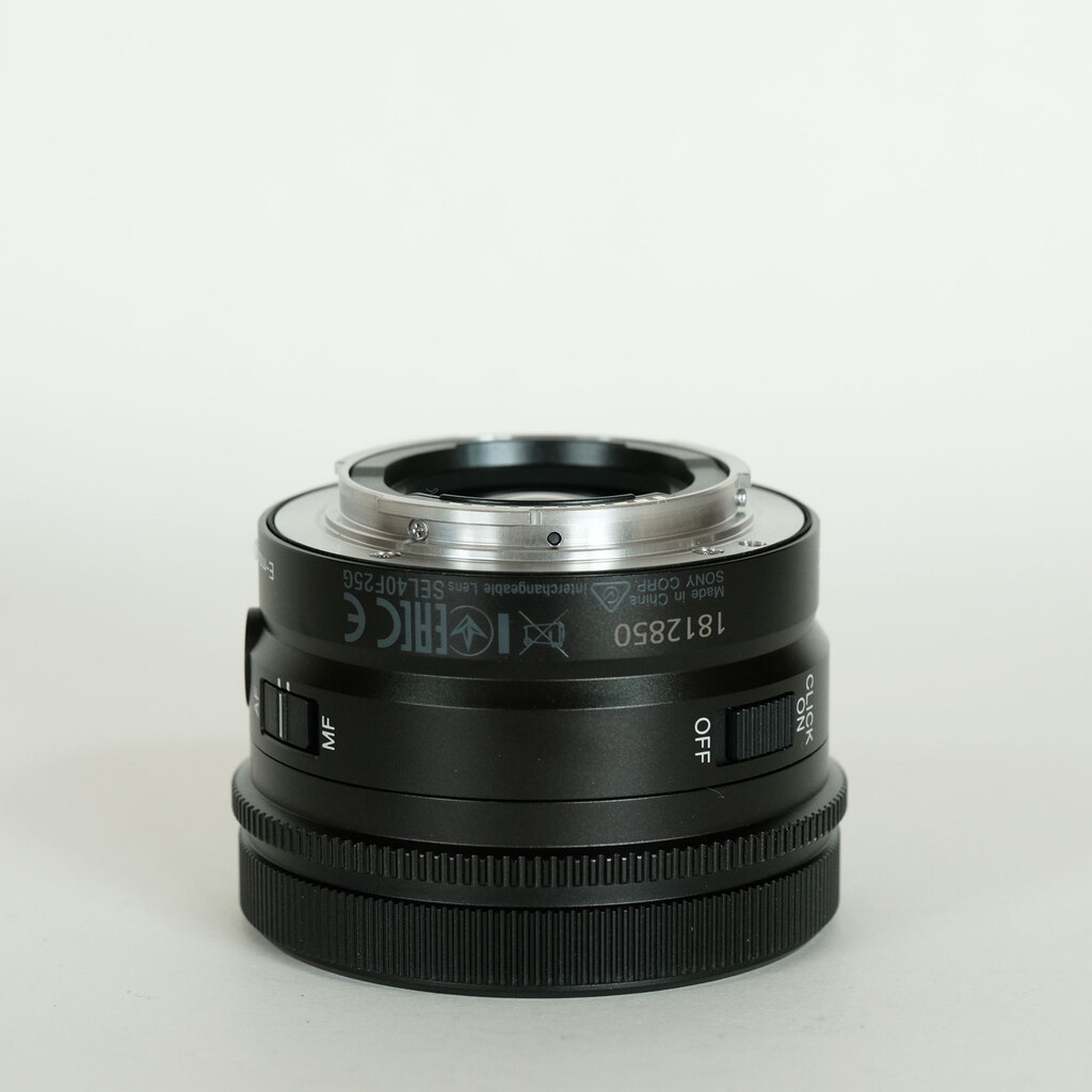 SONY FE 40mm F2.5 G SEL40F25G