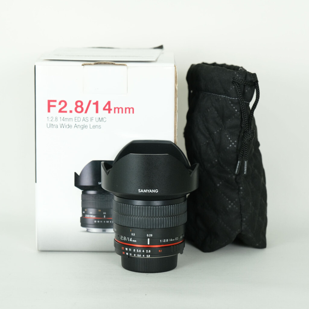 SAMYANG 14mm F2.8 ED AS IF UMC (�j�R��F�p)