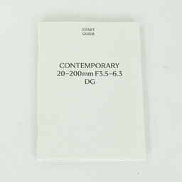 SIGMA 20-200mm F3.5-6.3 DG｜Contemporary [ソニーE用]