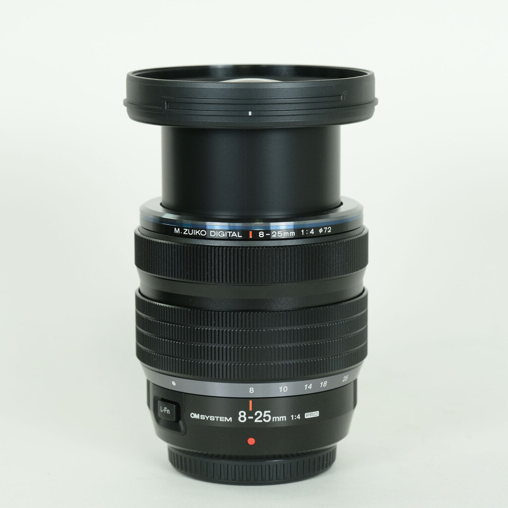 OM SYSTEM M.ZUIKO DIGITAL ED 8-25mm F4.0 PRO   　※OM SYSTEMロゴモデル