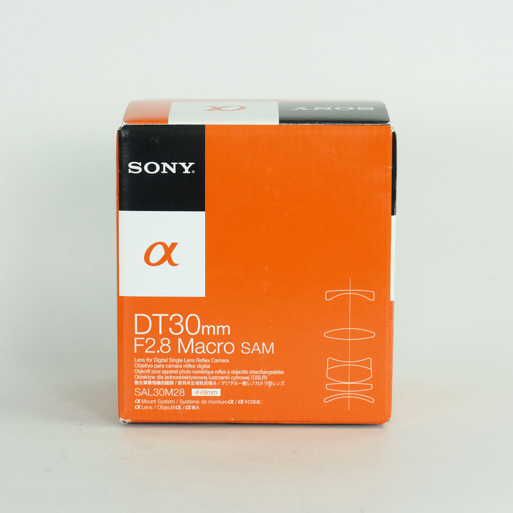 SONY DT30mm F2.8 Macro SAM SAL30M28(ソニーA用)