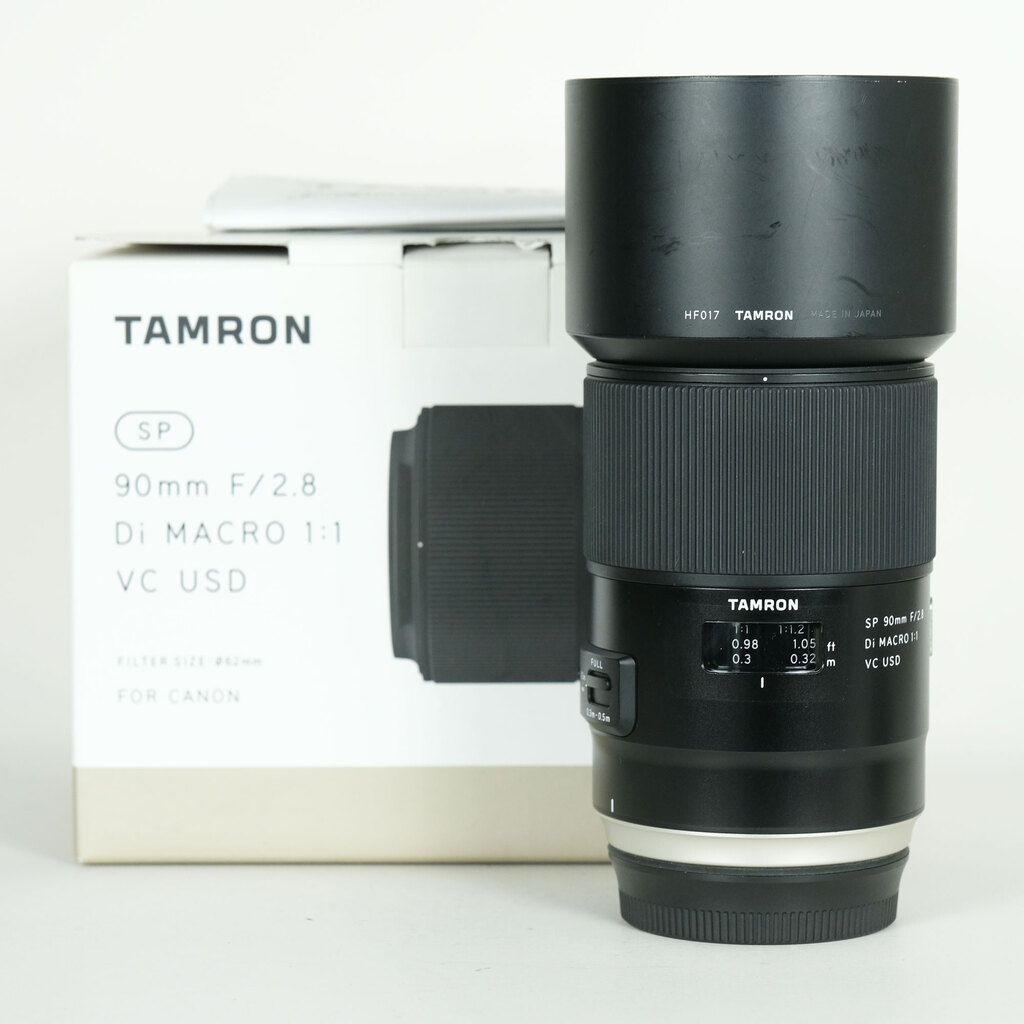 TAMRON SP 90mm F/2.8 Di MACRO 1:1 VC USD（Model F017）[キヤノン用]