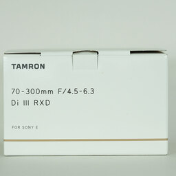 TAMRON 70-300mm F/4.5-6.3 Di III RXD (Model A047) [ソニーE用]