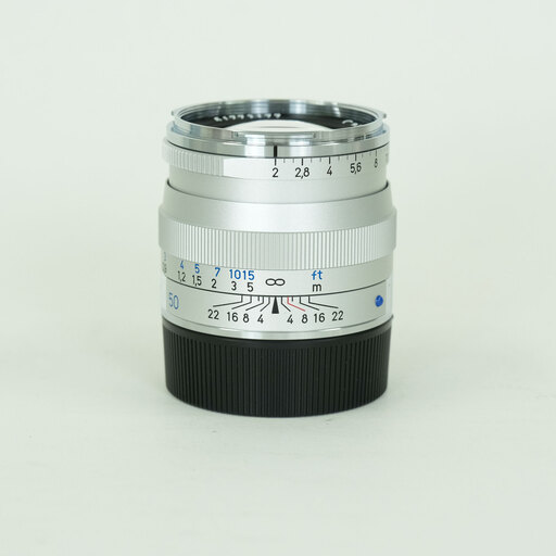 Carl Zeiss Planar T* 2.0/50 ZM シルバー