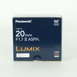 Panasonic LUMIX G 20mm F1.7 II ASPH.