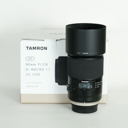 TAMRON SP 90mm F/2.8 Di MACRO 1:1 VC USD（Model F017）[ニコンF用]