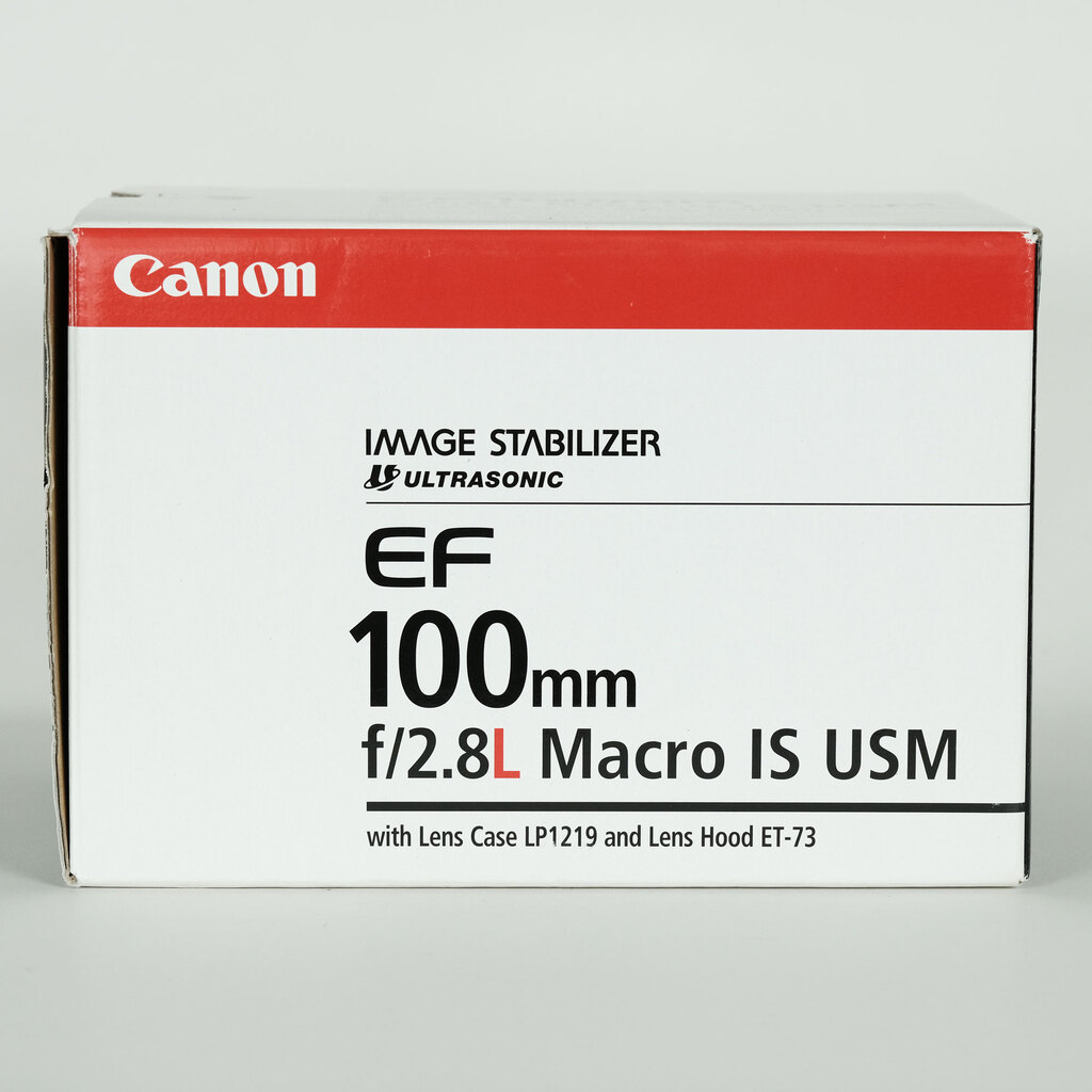 Canon EF100mm F2.8Lマクロ IS USM