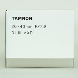 TAMRON 20-40mm F/2.8 Di III VXD(Model A062) [ソニーE用]