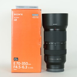 SONY E 70-350mm F4.5-6.3 OSS SEL70350G SONY E 70-350mm F4.5-6.3 OSS SEL70350G
