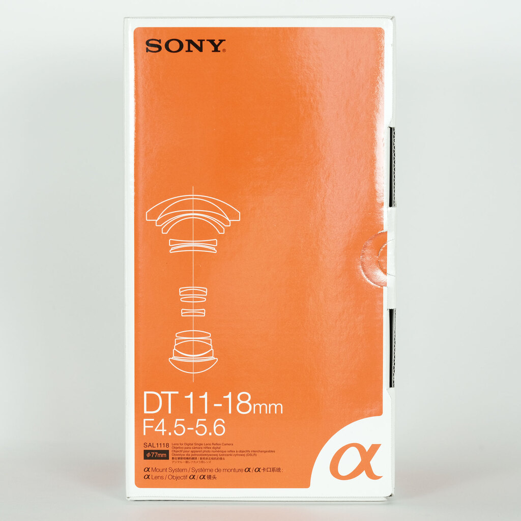 SONY DT 11-18mm F4.5-5.6 SAL1118