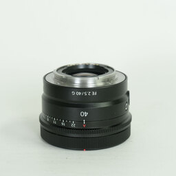 SONY FE 40mm F2.5 G SEL40F25G