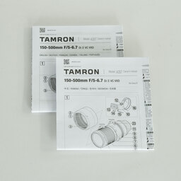 TAMRON 150-500mm F/5-6.7 Di III VC VXD（Model A057）[ソニーE用]