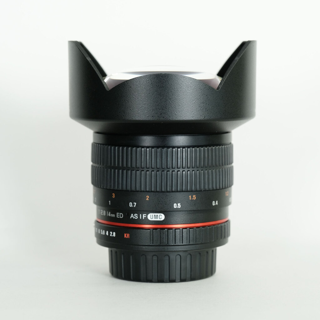 SAMYANG 14mm F2.8 IF ED USM [ペンタックスK用]
