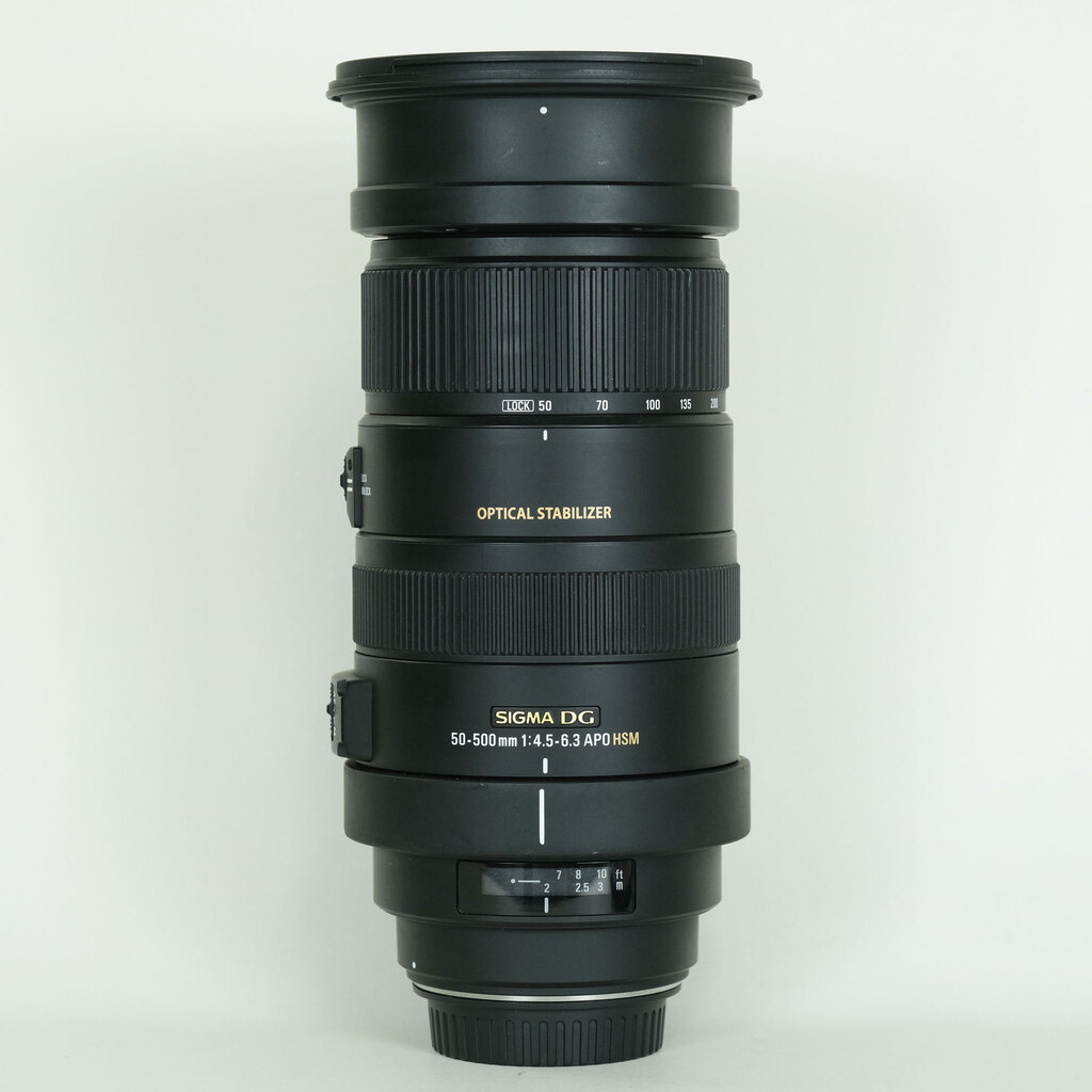 SIGMA APO 50-500mm F4.5-6.3 DG OS HSM (キヤノンEF用)