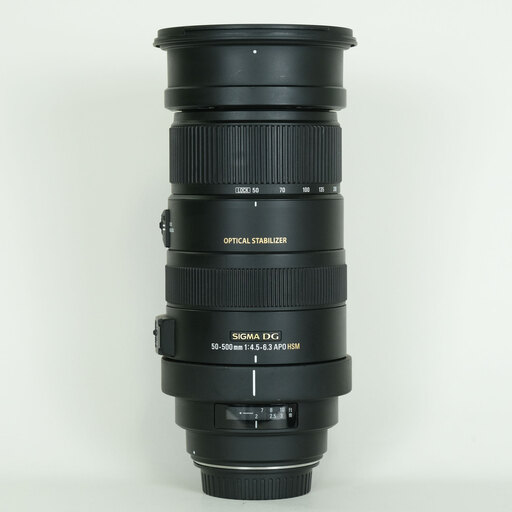 SIGMA APO 50-500mm F4.5-6.3 DG OS HSM (キヤノンEF用)