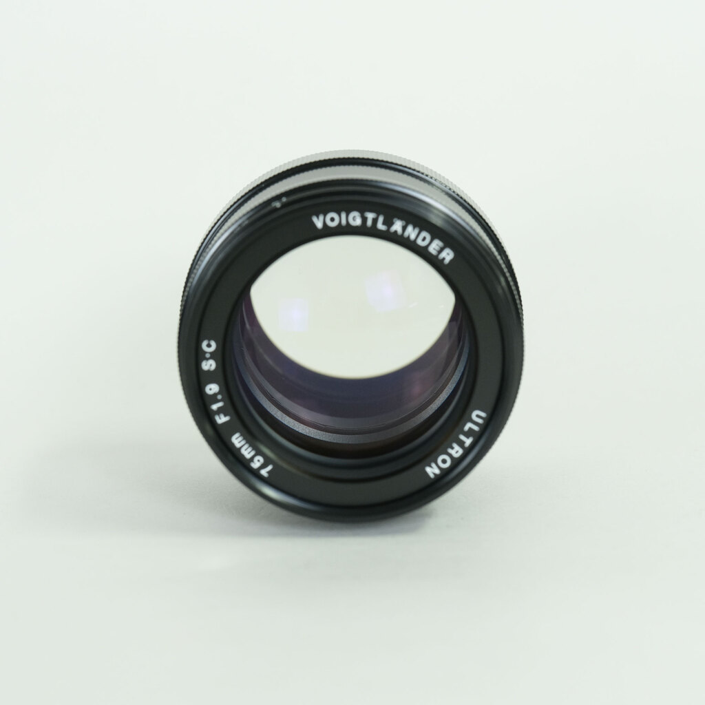 コシナ フォクトレンダー ULTRON 75mm F1.9 SC シングルコート ブラックペイント ライカM用