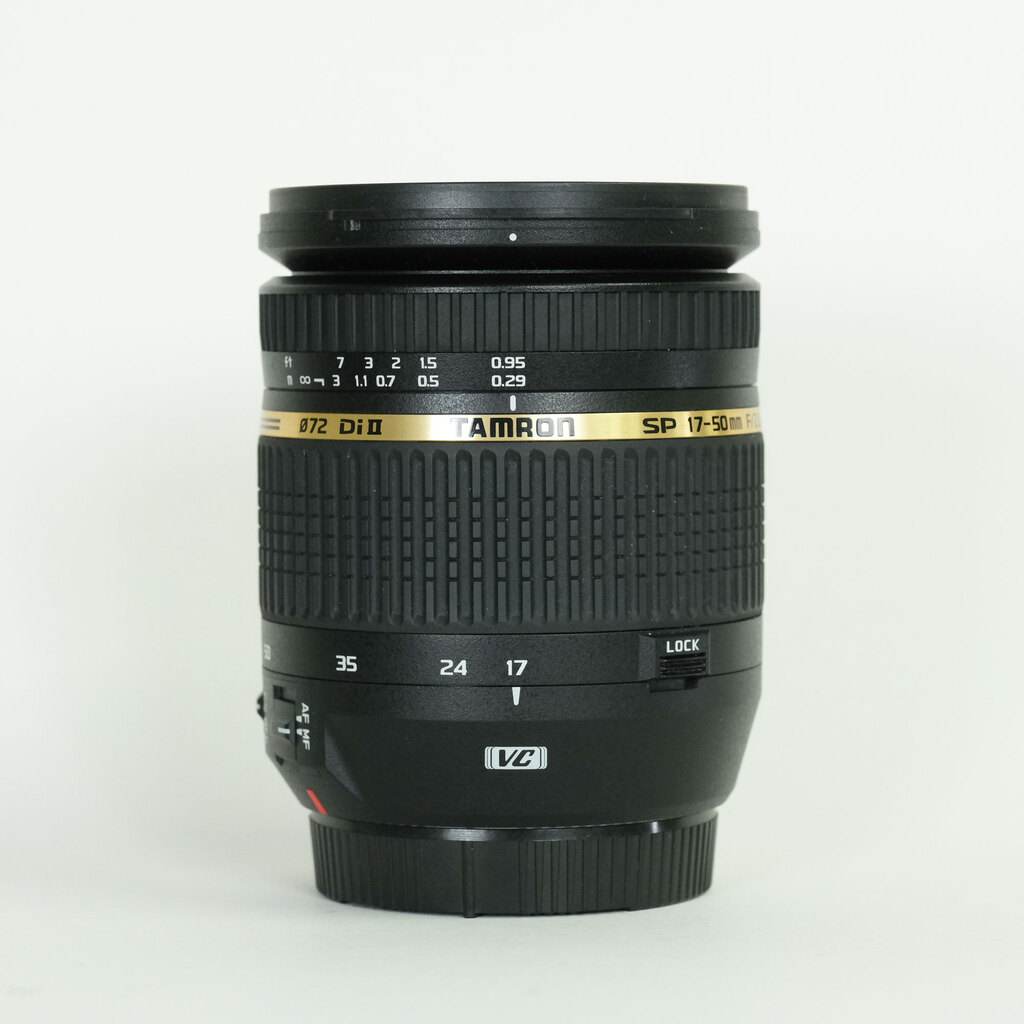 TAMRON SP 17-50mm F2.8 XR DiII VC /Model B005E (キヤノンEF用) TAMRON SP 17-50mm F2.8 XR DiII VC /Model B005E (キヤノンEF用)