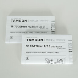 TAMRON SP 70-200mm F/2.8 Di VC USD G2 (Model A025) [ニコンF用]