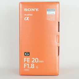 SONY FE 20mm F1.8 G SEL20F18G