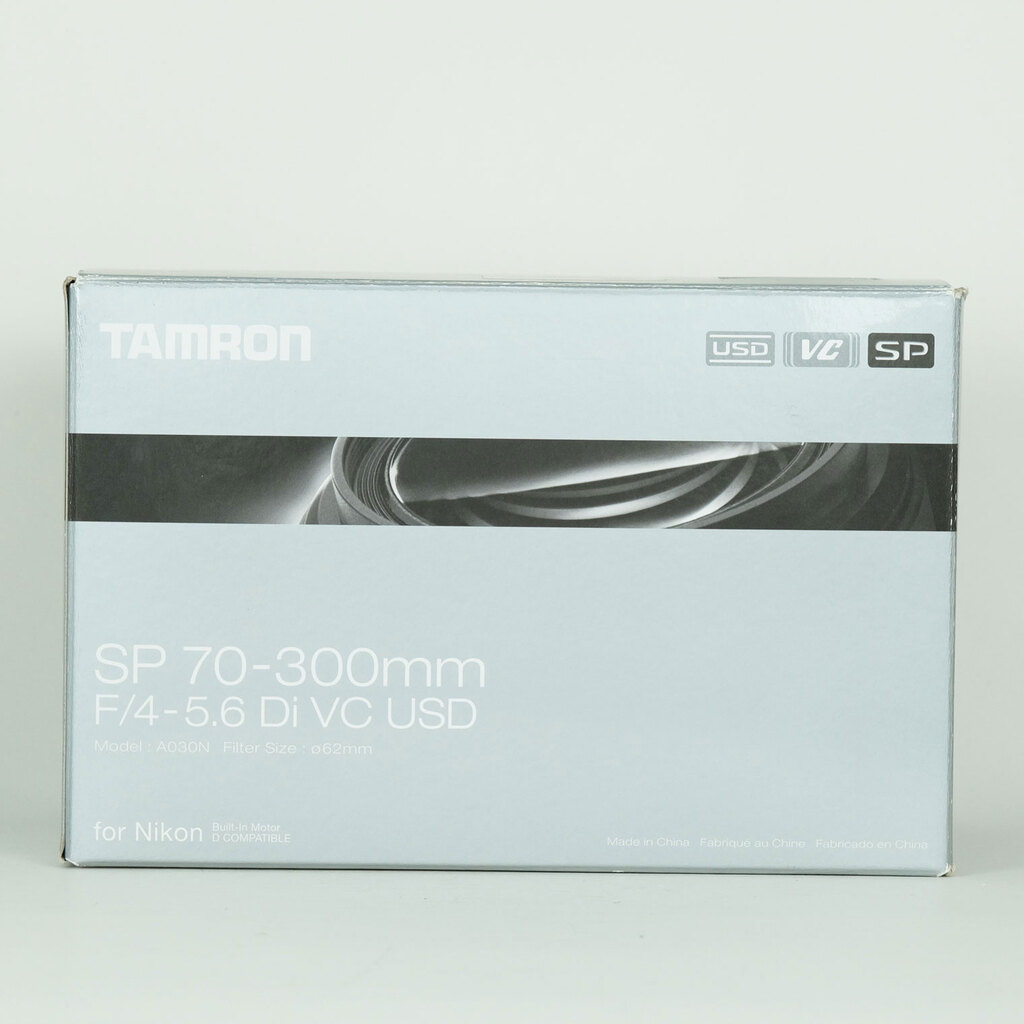 TAMRON SP 70-300mm F/4-5.6 Di VC USD (Model A030) [ニコンF用]の