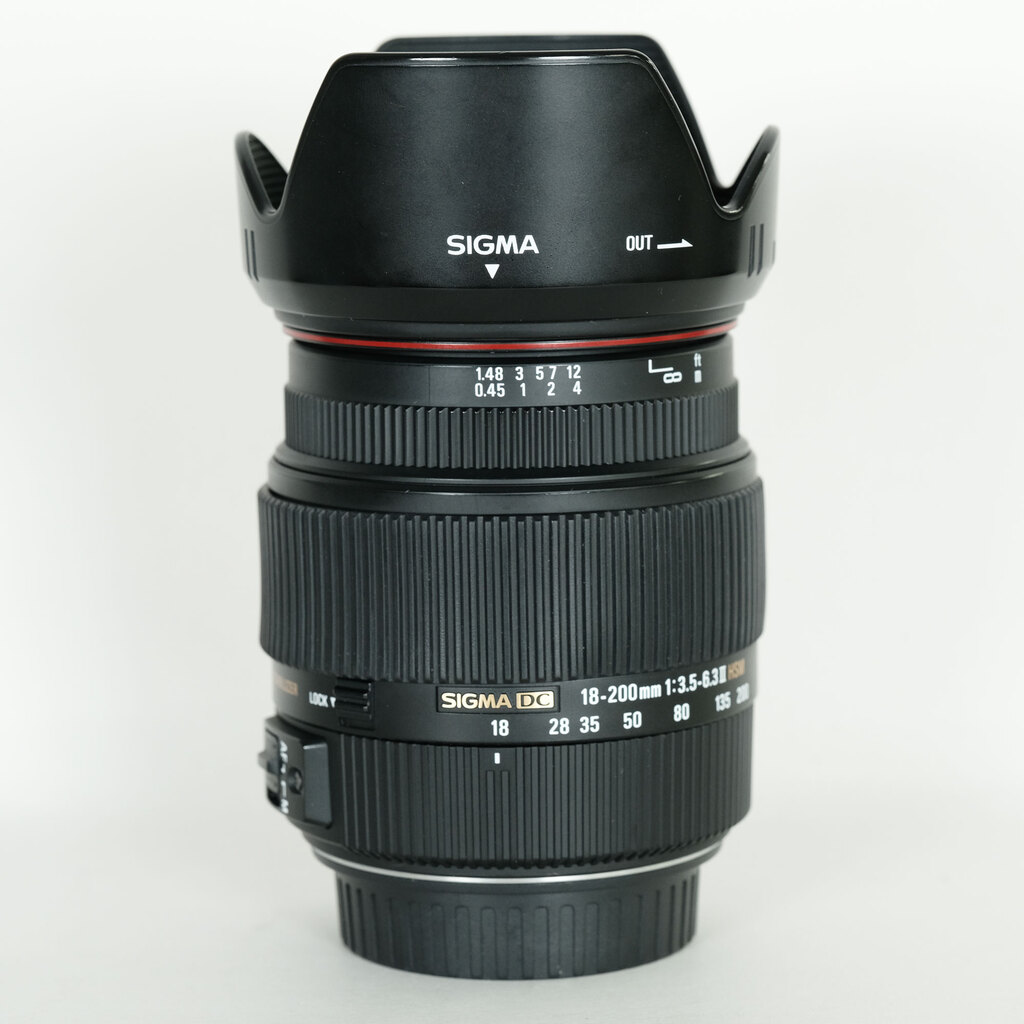SIGMA 18-200mm F3.5-6.3 II DC OS HSM (キヤノンEF用)