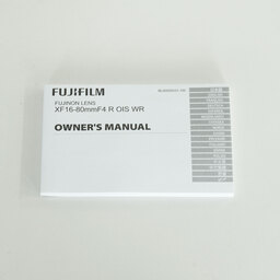 FUJIFILM XF16-80mmF4 R OIS WR