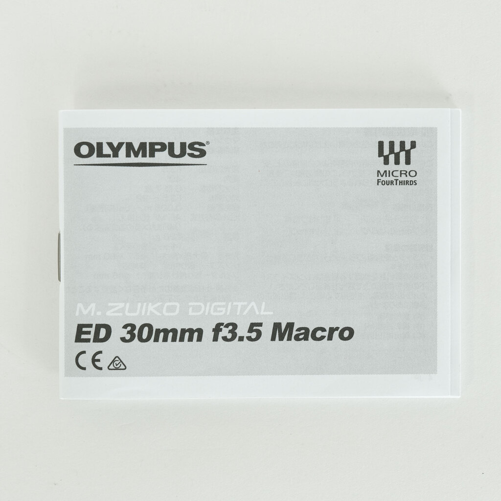 OLYMPUS M.ZUIKO DIGITAL ED 30mm F3.5 Macro