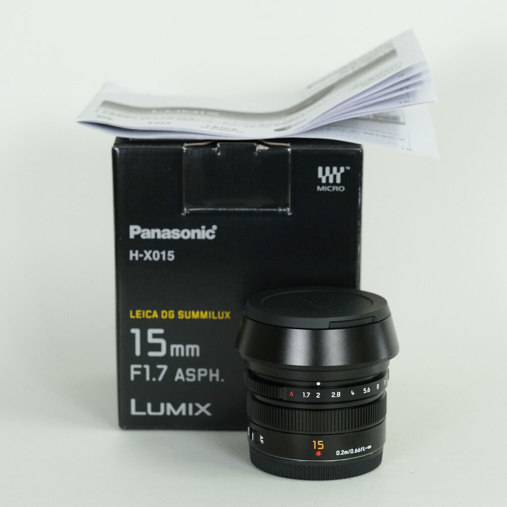 Panasonic LEICA DG SUMMILUX 15mm F1.7 ASPH.