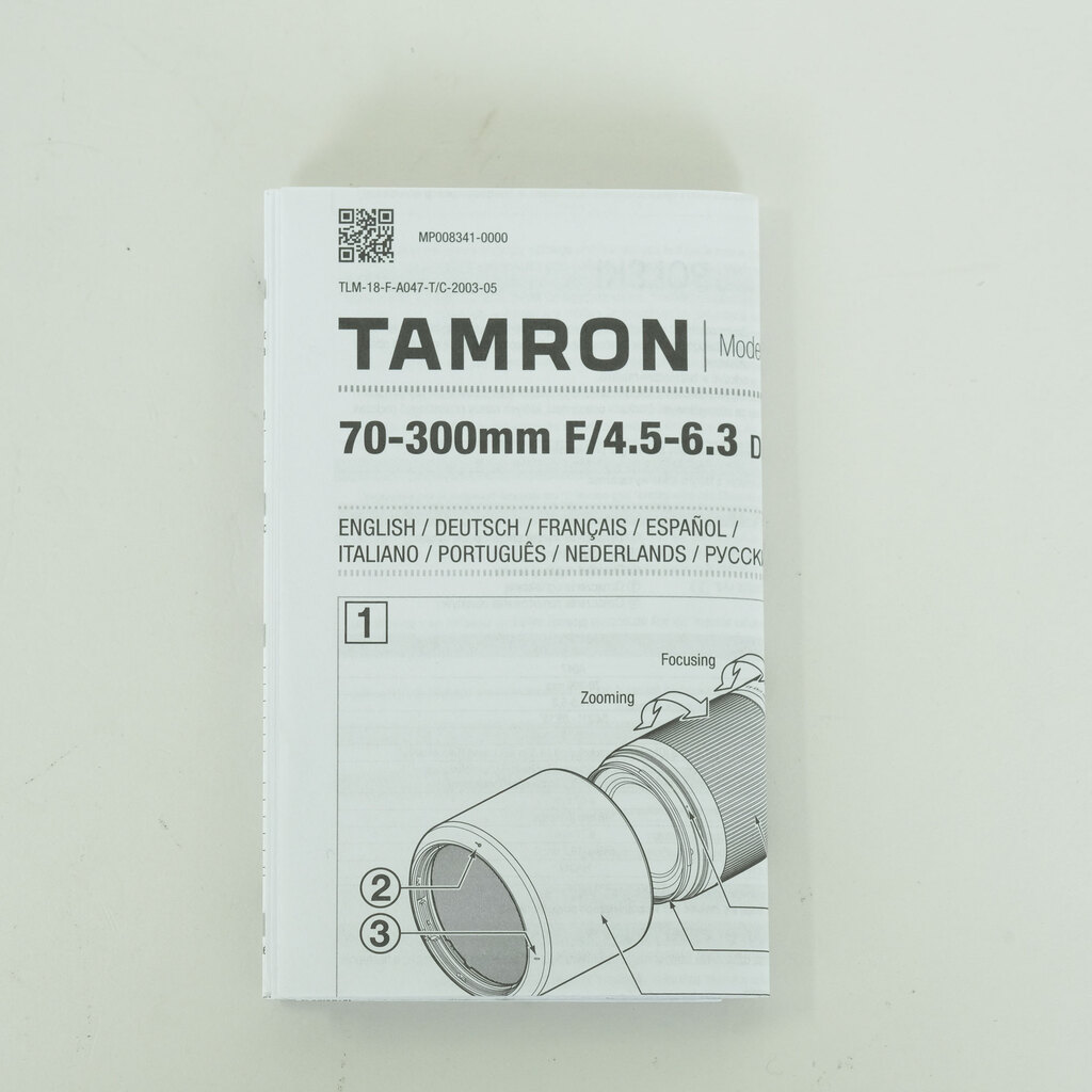 TAMRON 70-300mm F/4.5-6.3 Di III RXD (Model A047) [ソニーE用]