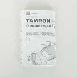 TAMRON 18-300mm F/3.5-6.3 Di III-A VC VXD (Model B061) [ソニーE用]