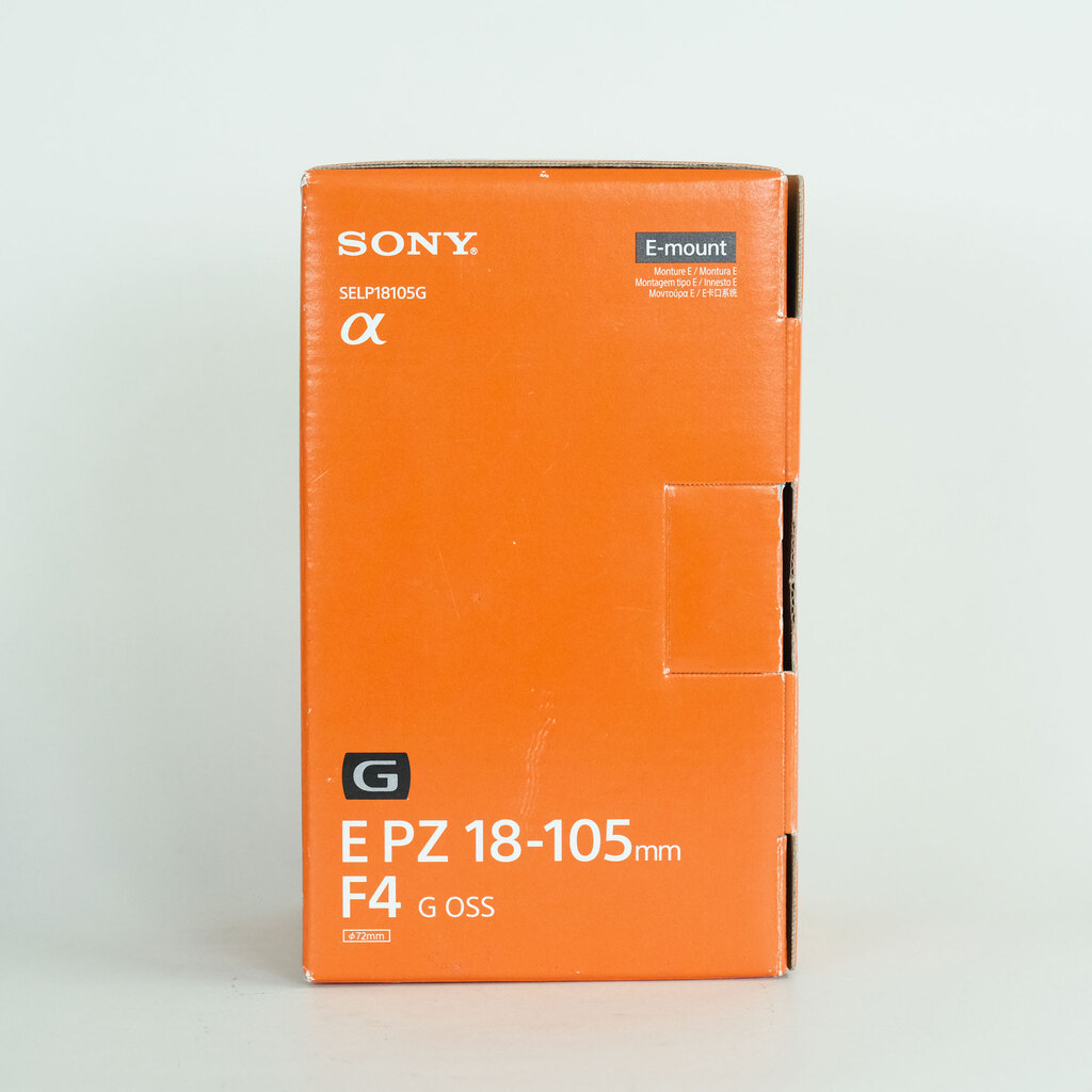 SONY E PZ 18-105mm F4 G OSS SELP18105G