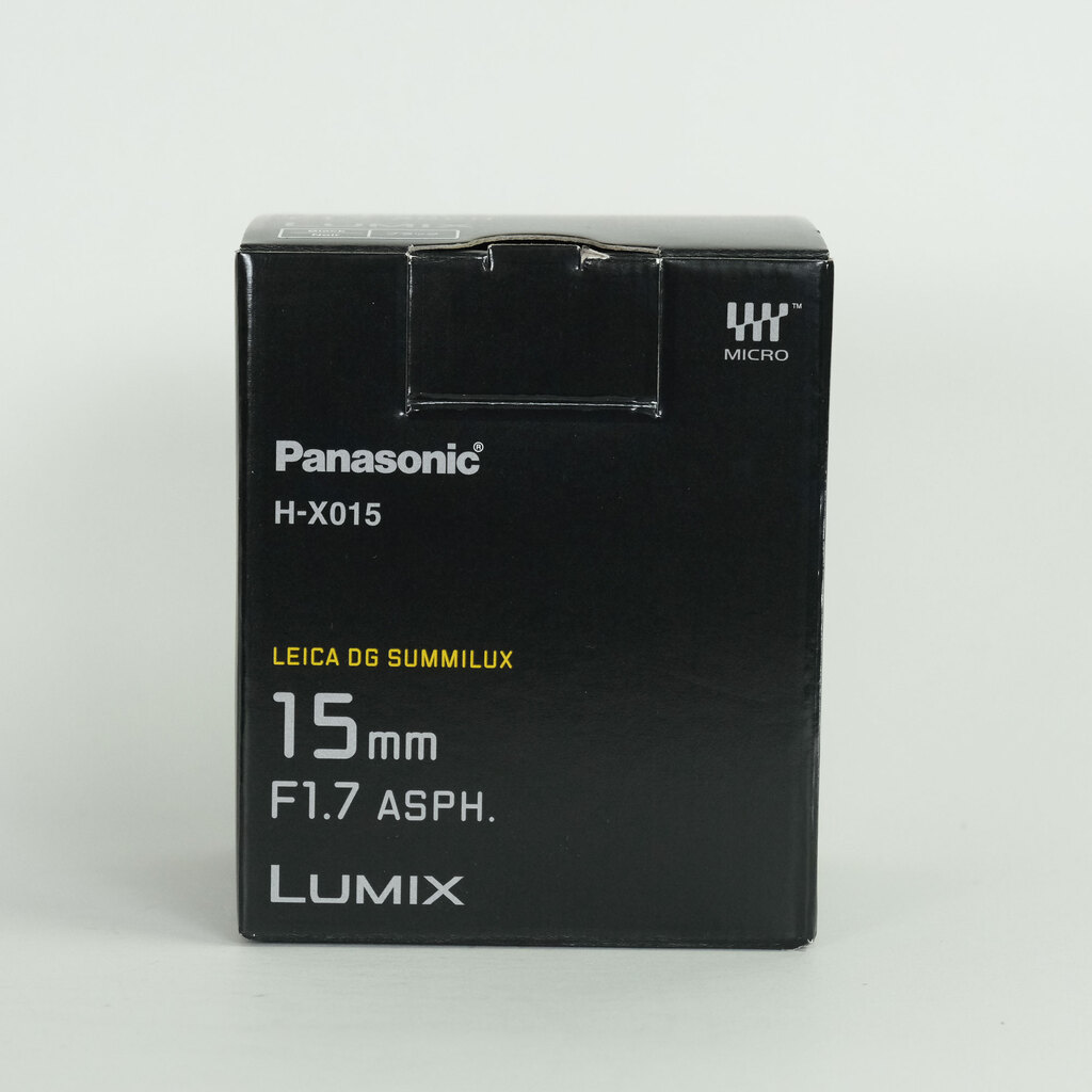 Panasonic LEICA DG SUMMILUX 15mm F1.7 ASPH.