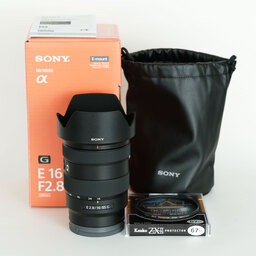 SONY E 16-55mm F2.8 G SEL1655G