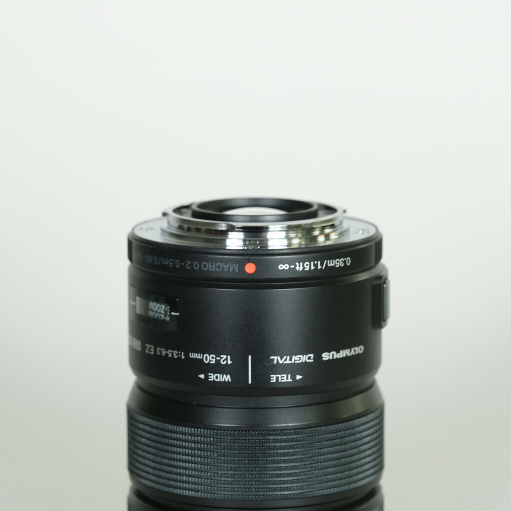 OLYMPUS M.ZUIKO DIGITAL ED 12-50mm F3.5-6.3 EZ ブラックの出品