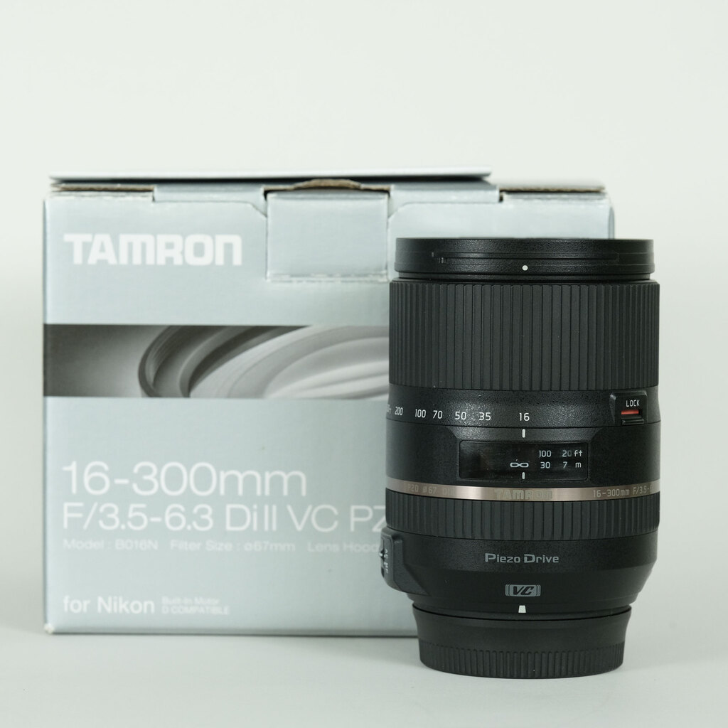 TAMRON 16-300mm F/3.5-6.3 Di II VC PZD MACRO (Model B016) [ニコンF