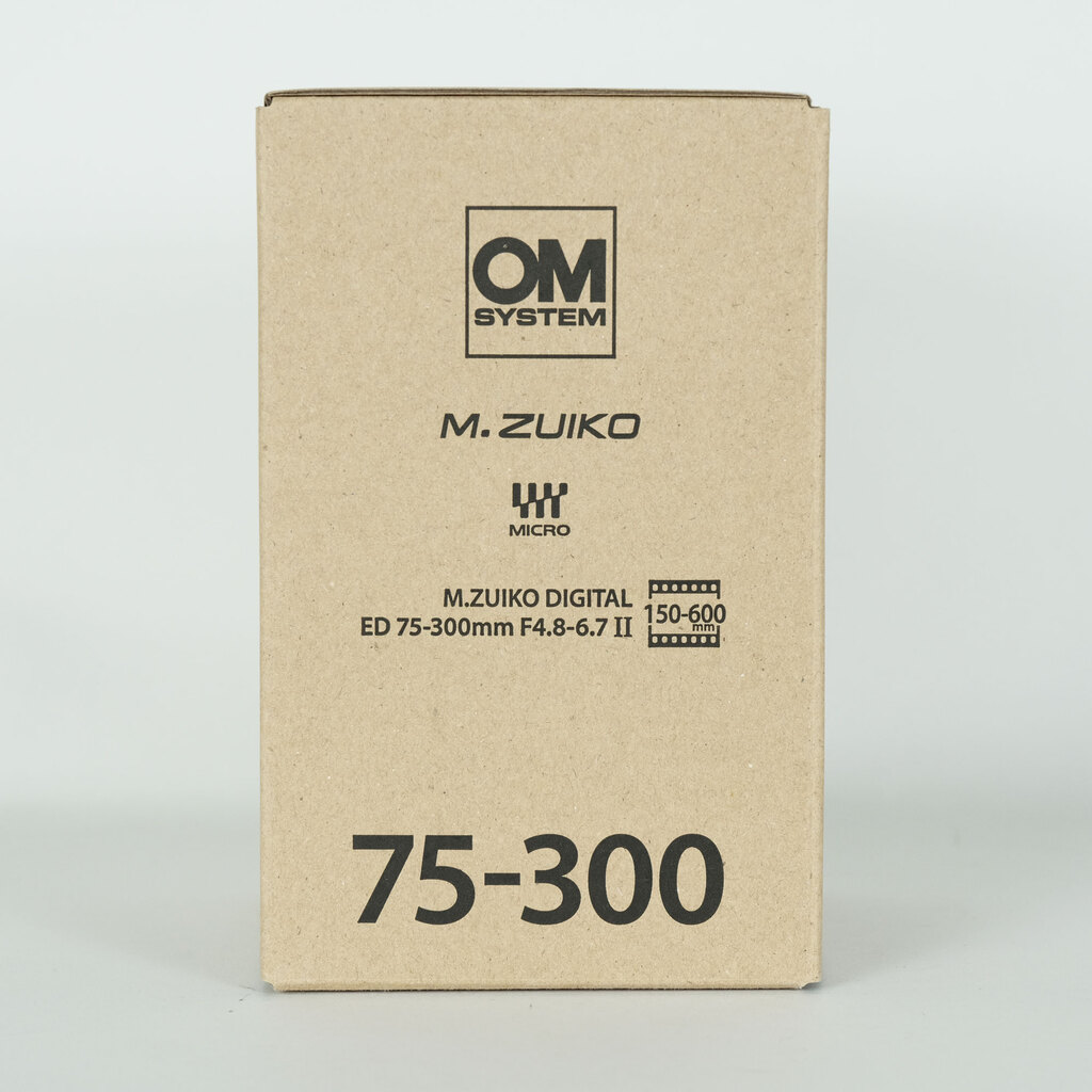 OM SYSTEM M.ZUIKO DIGITAL ED 75-300mm F4.8-6.7 II   　※OM SYSTEMロゴモデル