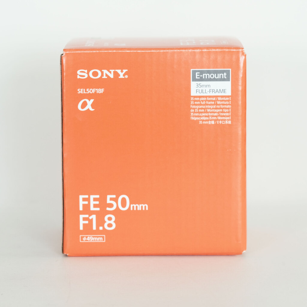 SONY FE 50mm F1.8 SEL50F18F