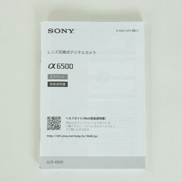 SONY α6500(ILCE-6500) SONY α6500(ILCE-6500)