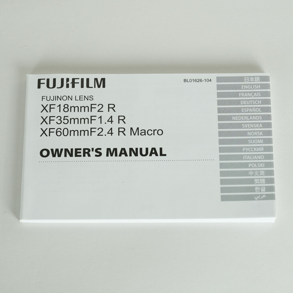 FUJIFILM XF35mmF1.4 R