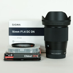 SIGMA 16mm F1.4 DC DN｜Contemporary [ソニーE用]